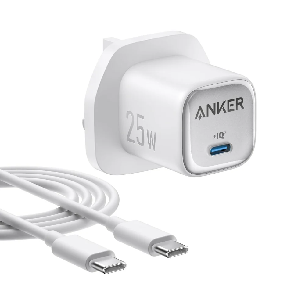 Anker 25W Compact Charger with USB-C Cable