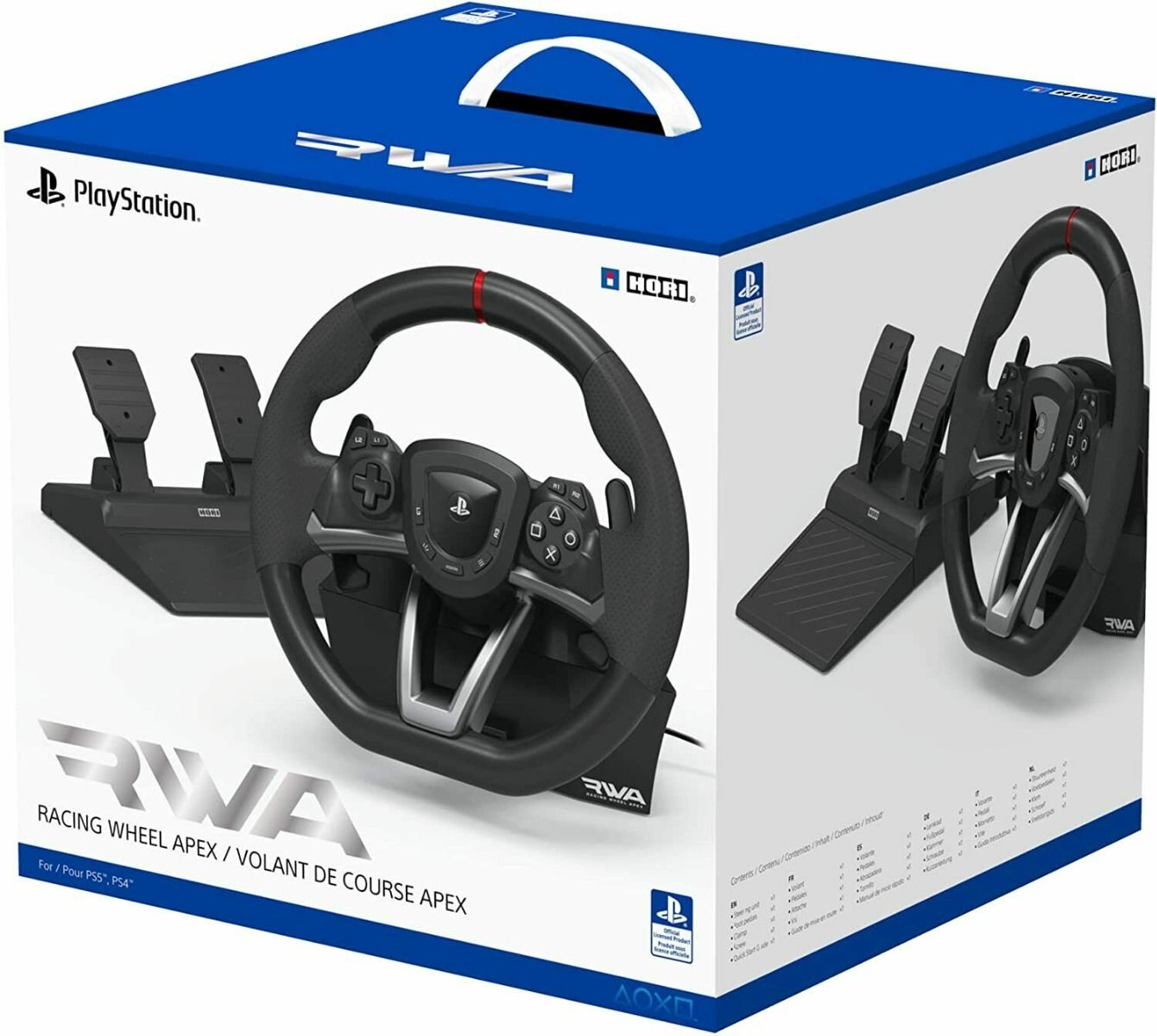 PS5: HORI Racing Wheel Apex for PS5, PS4 and PC