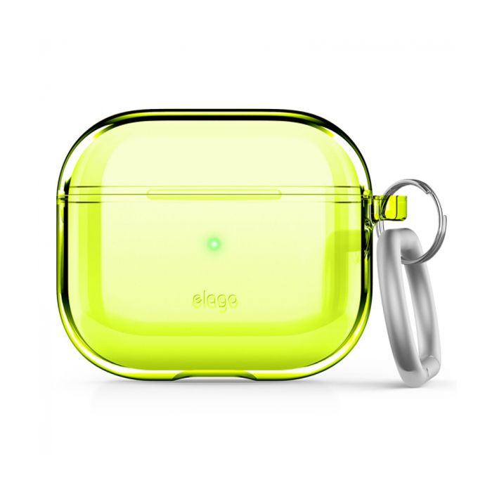 Elago AirPods 3 Clear Hang Case - Neon