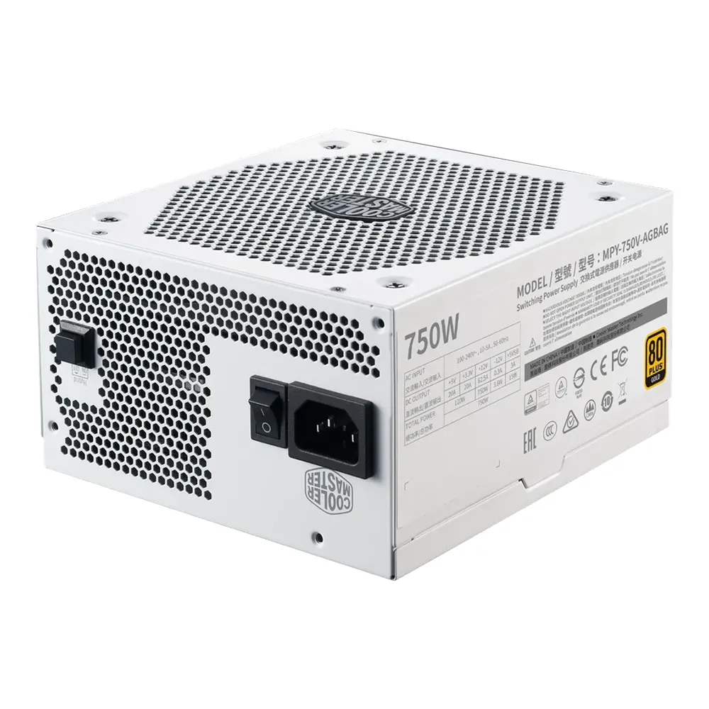 Cooler Master V750 Gold-V2 White Edition Full Modular Power Supply Unit