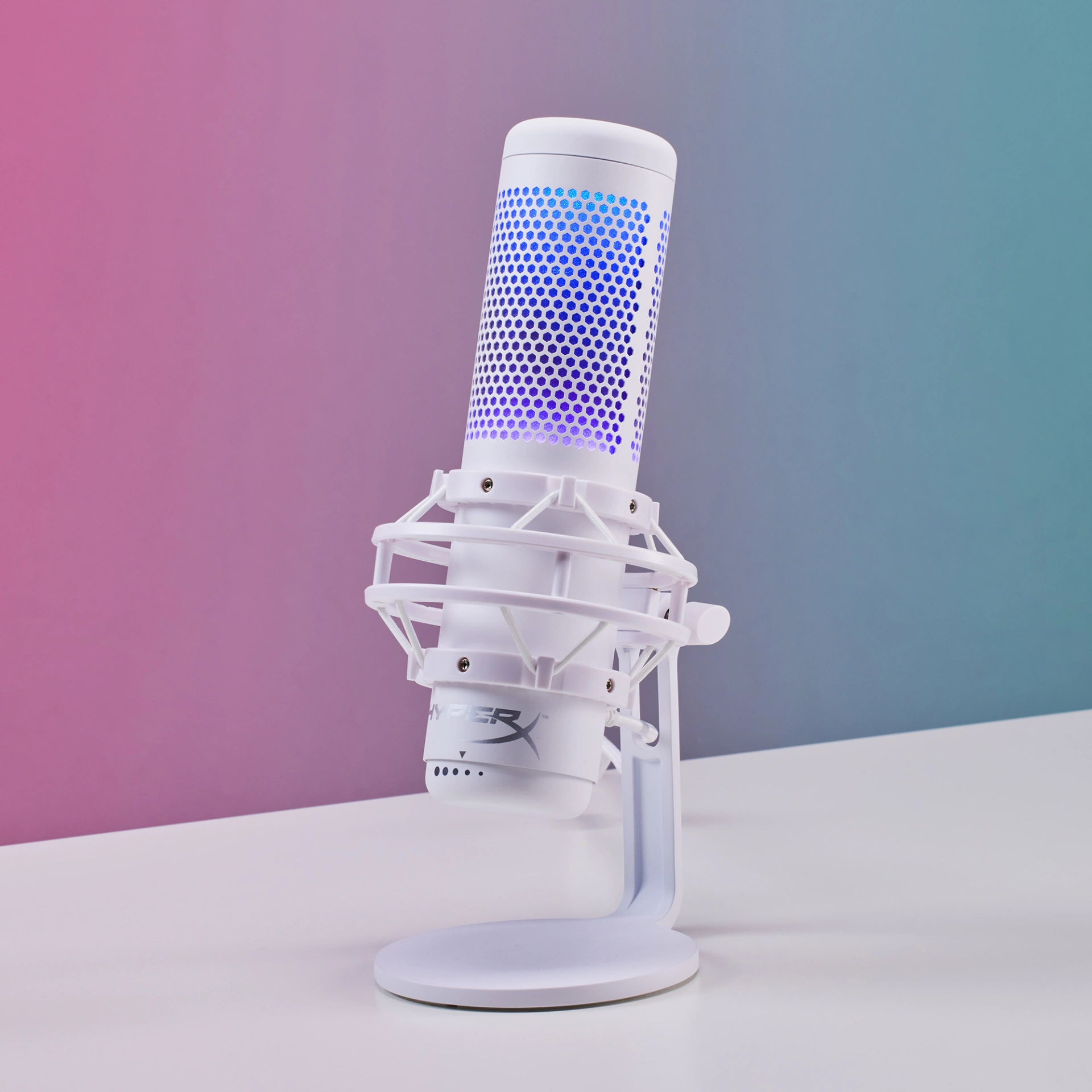 HyperX QuadCast S RGB USB Condenser Standalone Gaming Microphone